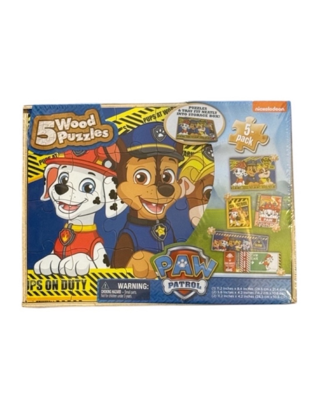 Paw Patrol Wooden Puzzles